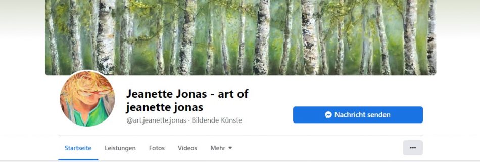 Jeanette Jonas auf Facebook, Instagram und Twitter