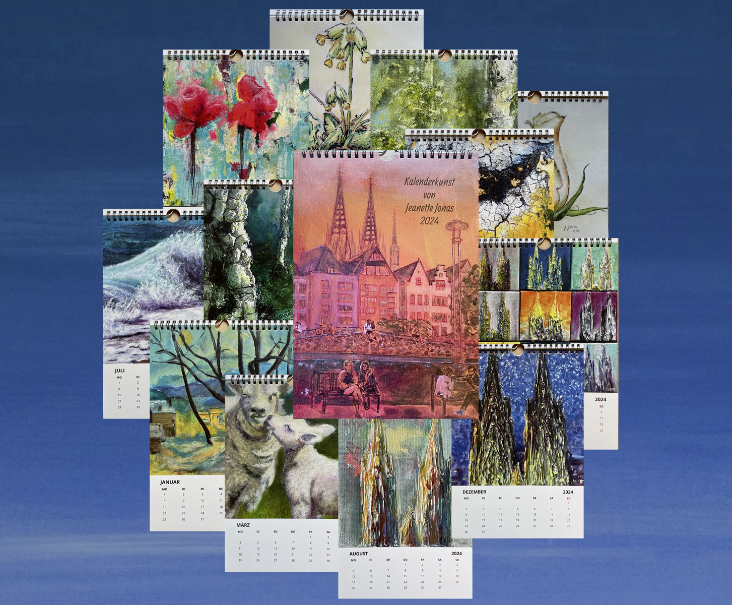 Kalender 2024 - art of jeanette jonas
